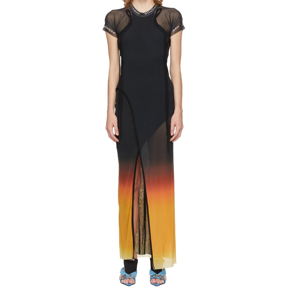 Ottolinger Black & Orange Mess Dress